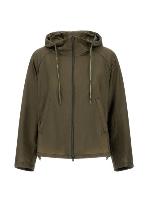 hooded jacket
