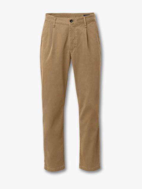 Evan Pleated Stretch Twill Chinos