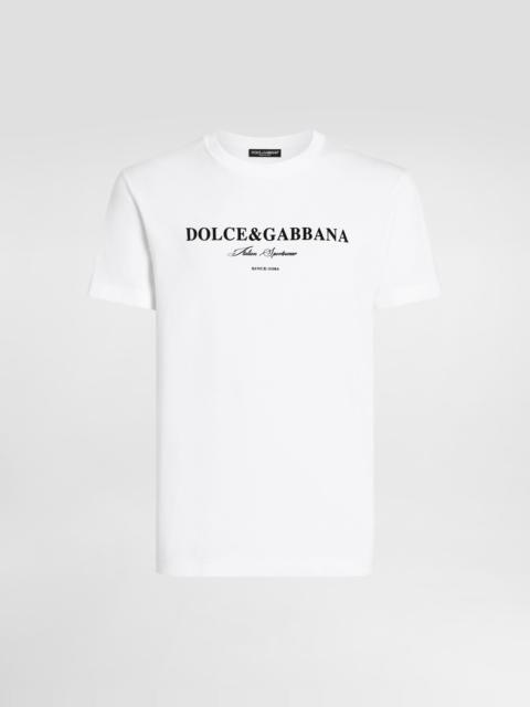 cotton t-shirt with print