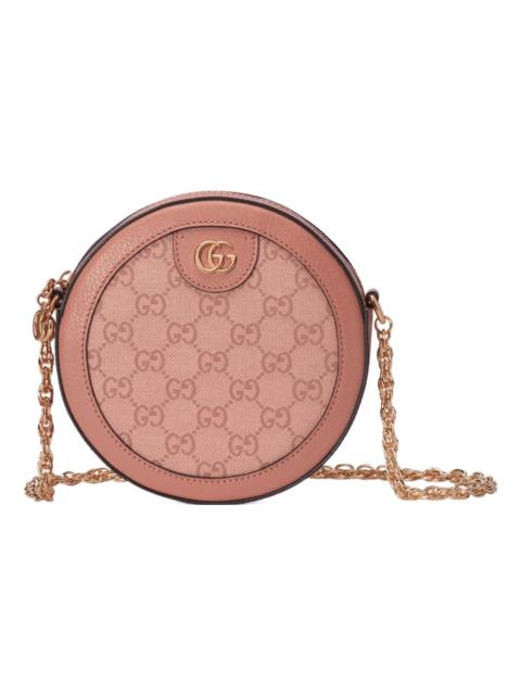 (WMNS) Gucci Ophidia GG Mini Round Shoulder Bag 'Pink' 550618-FACC5-5748