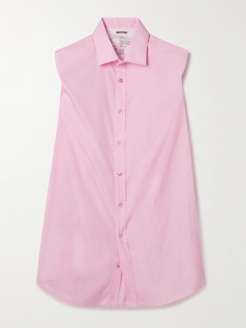 + Net Sustain Cotton-poplin Shirt