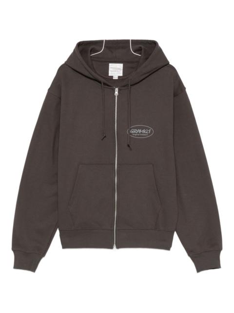zip-up hoodie