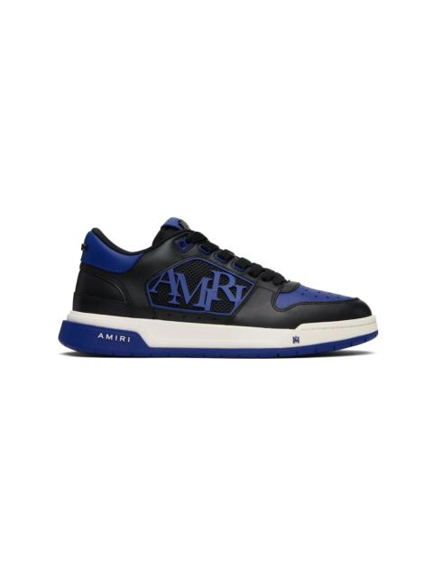 Black & Blue Classic Low Sneakers