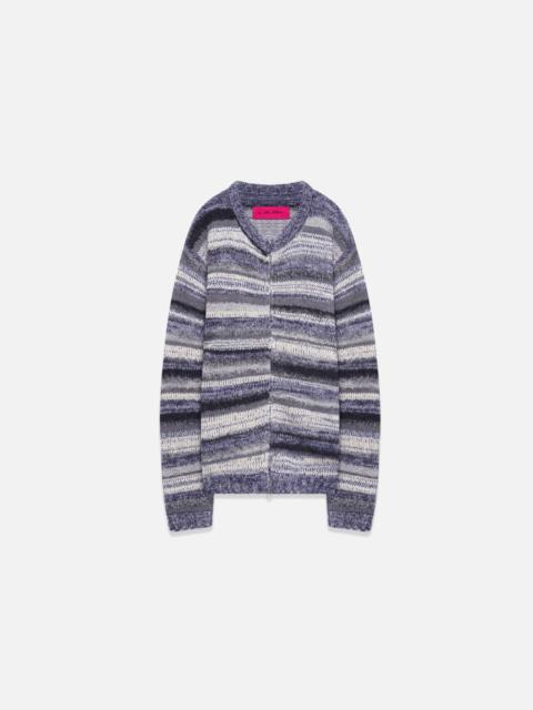 BOUCLE MIX STRIPE CARDIGAN