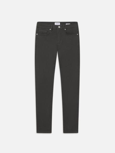 L'Homme Slim Twill in Dark Charcoal
