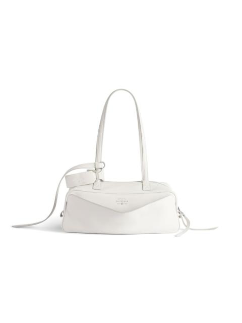 Women's Carrie Small Bowling Bag in White