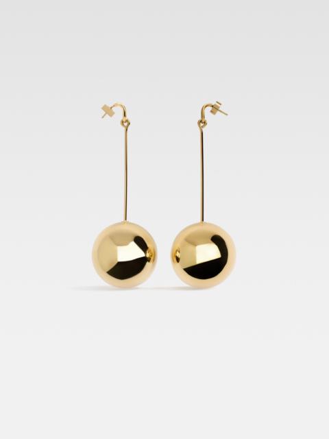 【関税＆送料込み】Jacquemus 'Les Boucles Bananes' Gold-Col Jacquemus Les Boucles Bananes Earrings | Neiman Marcus