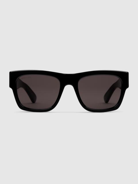 Square frame sunglasses