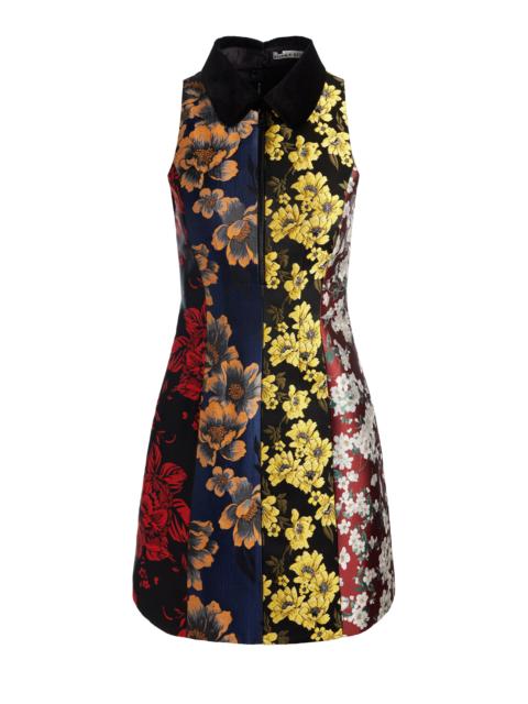 VELIA COLLARED MINI DRESS