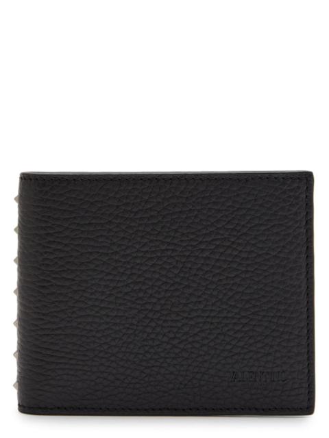 Valentino Garavani Rockstud Grained Leather Wallet