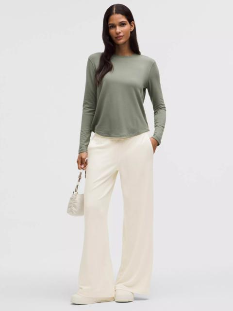 BeCalm Mid-Rise Wide-Leg Pant *Updated Fabric
