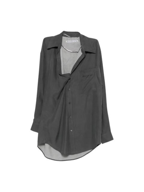 Off Shoulder Shirt Dress