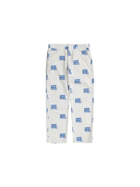 Supreme ANTIHERO Work Pant White