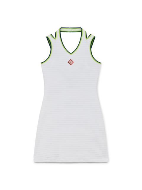 Textured Velour Tennis Dress | Casablanca Paris