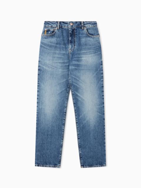 FIVE-POCKET DENIM TROUSERS