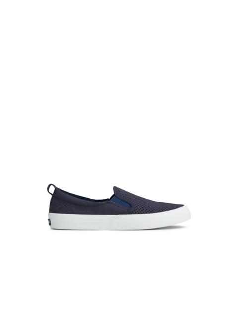 Crest Twin Gore Perforated Slip On Sneaker