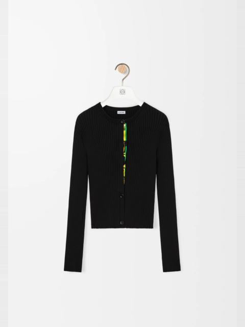 Cardigan in viscose blend