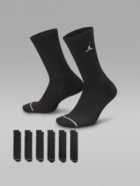 Jordan Everyday Cushioned Crew Socks (6 Pairs)