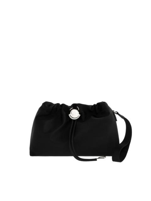 Trick drawstring clutch bag