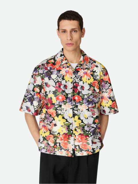 Printed Leather Shirt