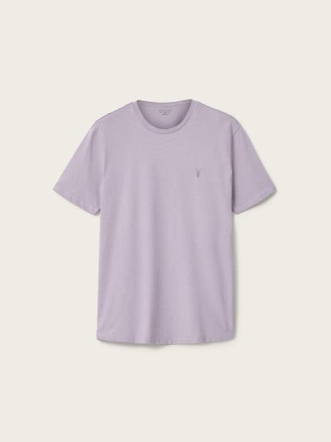 BRACE BRUSHED COTTON CREW NECK T-SHIRT