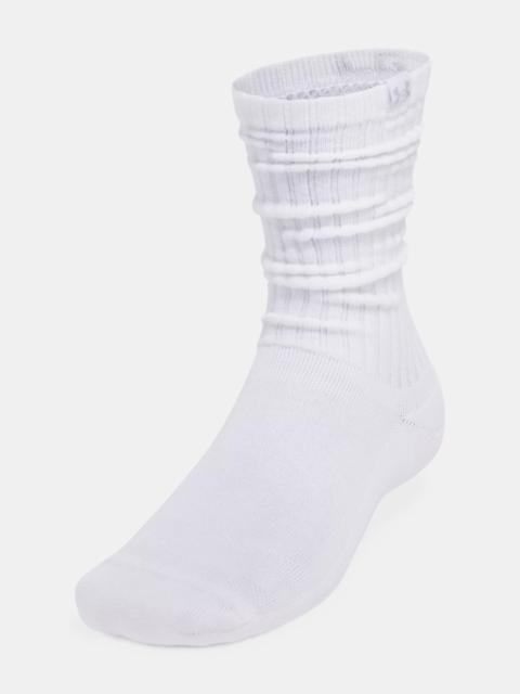 Unisex UA Sportstyle Cotton Scrunch 2-Pack Crew Socks