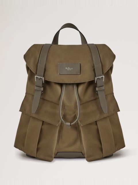 Heritage Waxed Backpack
Dark Moss Waxed Cotton