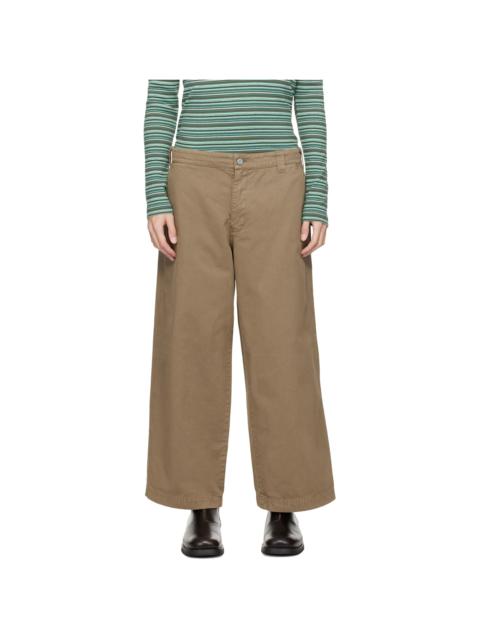 Beige Chino Trousers
