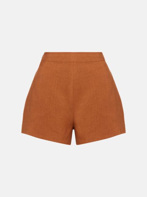 Perri linen shorts