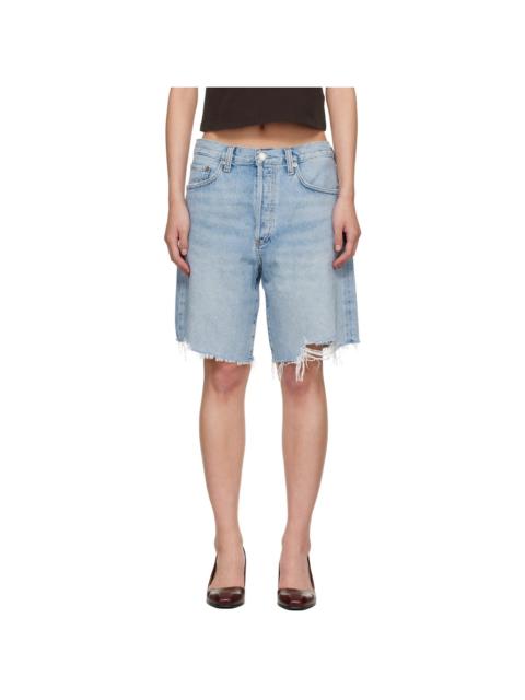 Blue Indra Denim Shorts