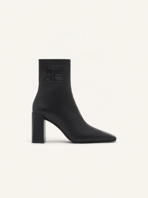 HERITAGE LEATHER ANKLE BOOTS