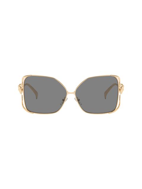 Gold Medusa Sunglasses