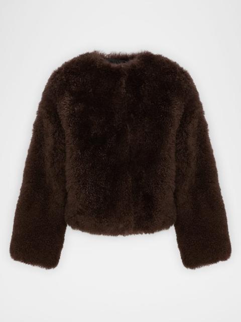 Long-Haired Shearling Jacket