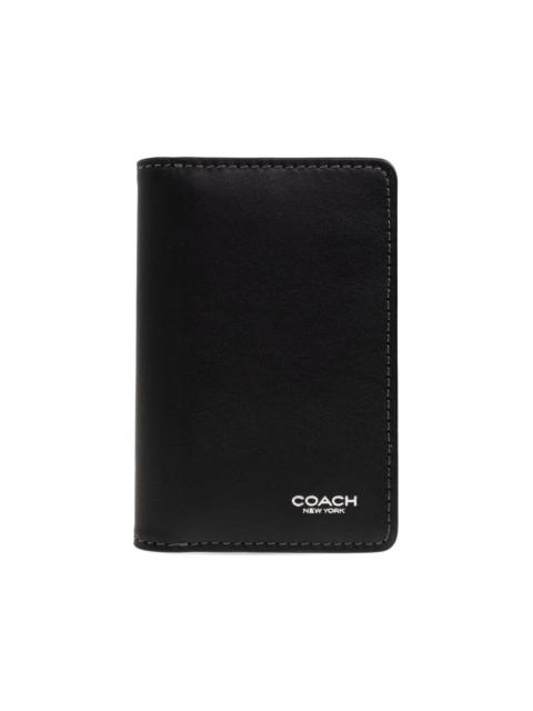 logo-lettering cardholder