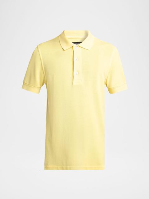 Men's Lyocell Pique Polo Shirt