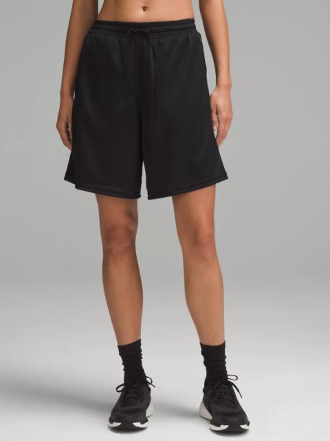 Relaxed-Fit Mesh Training Short 8"