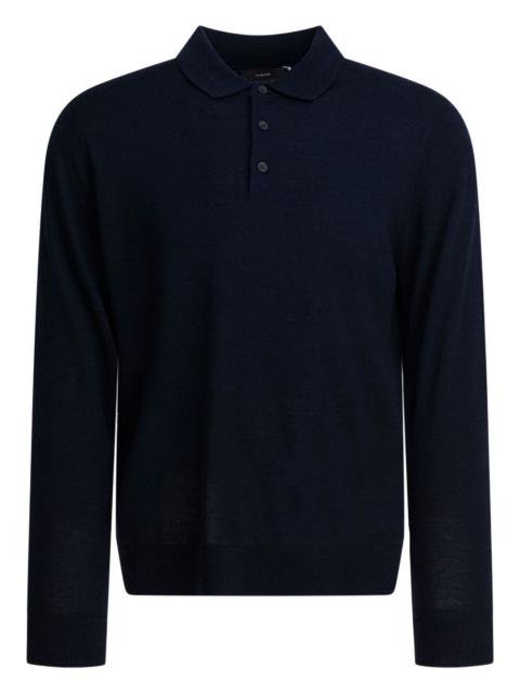 buttoned polo shirt