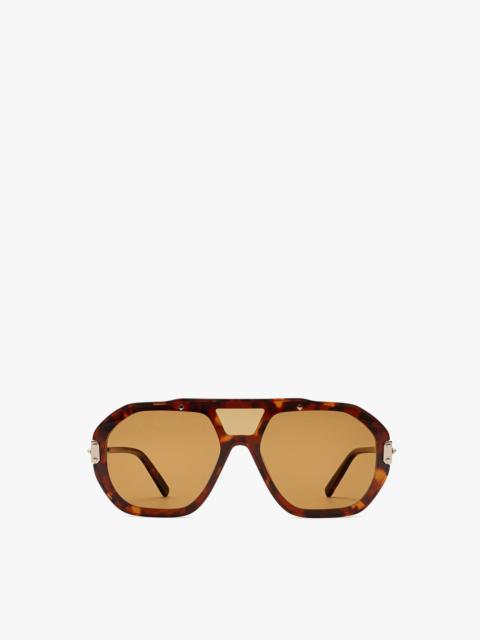 Geometric Shield Sunglasses