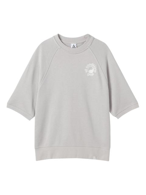 Nike ACG Dry Fit Short sleeve French Terry Crew 'Light Iron Ore' DN3915-012