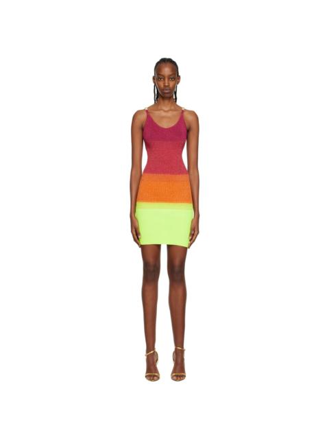 Multicolor Degradé Minidress