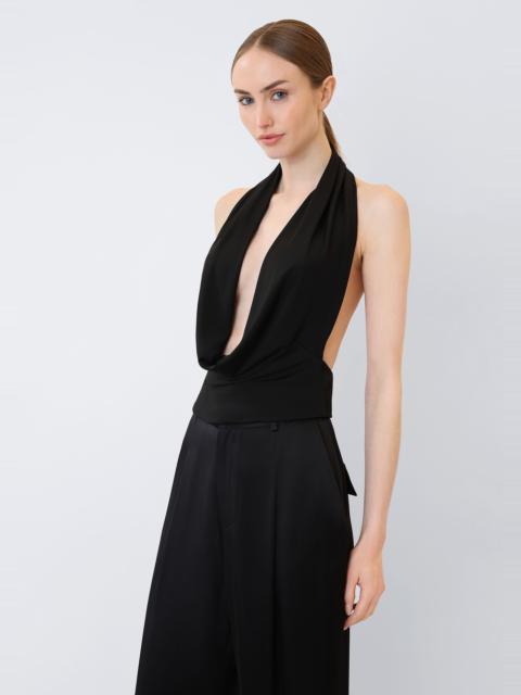 Jersey Cowl Neck Top