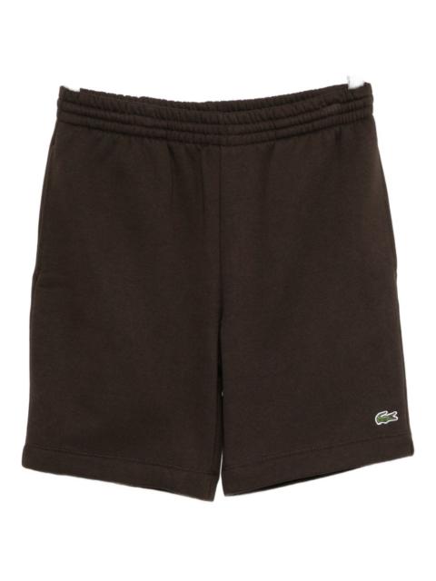 logo-embroidered shorts