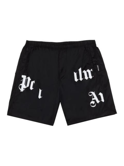Palm Angels Logo Swim Short Black