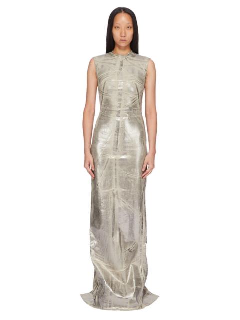 Denim Column Dress Palladium