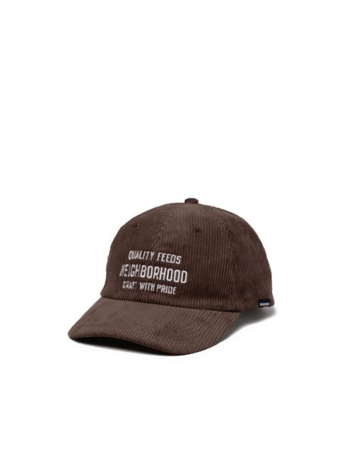 corduroy strap-back baseball hat