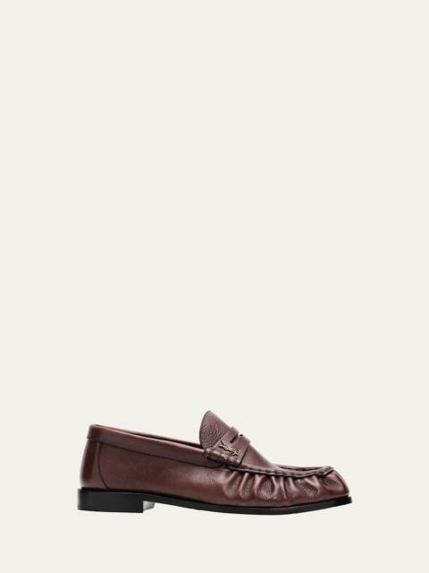 Le Leather YSL Penny Loafers