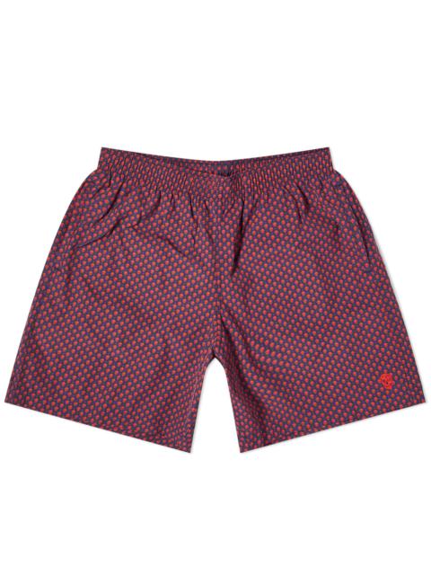 Alexander McQueen Dots Skull Swim Shorts
