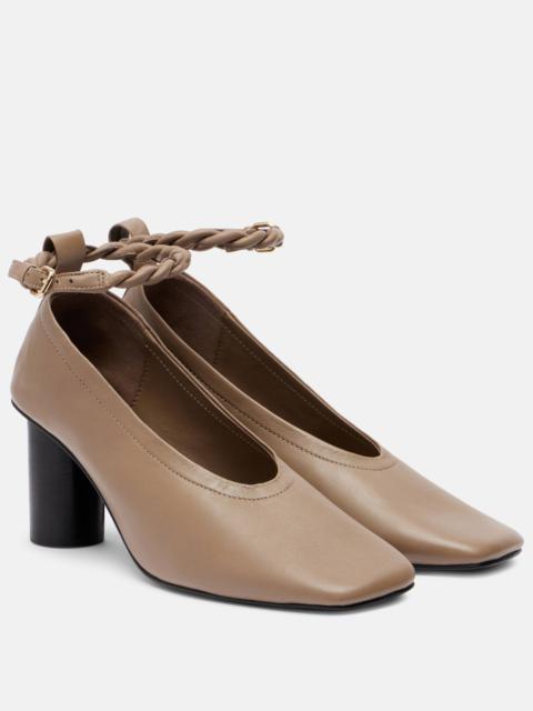 Amos 70 leather pumps