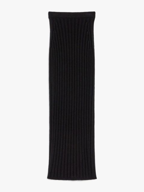 SETA Wool and cashmere knit skirt