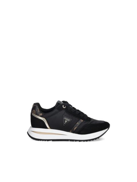 Eagar logo-print panelled sneakers